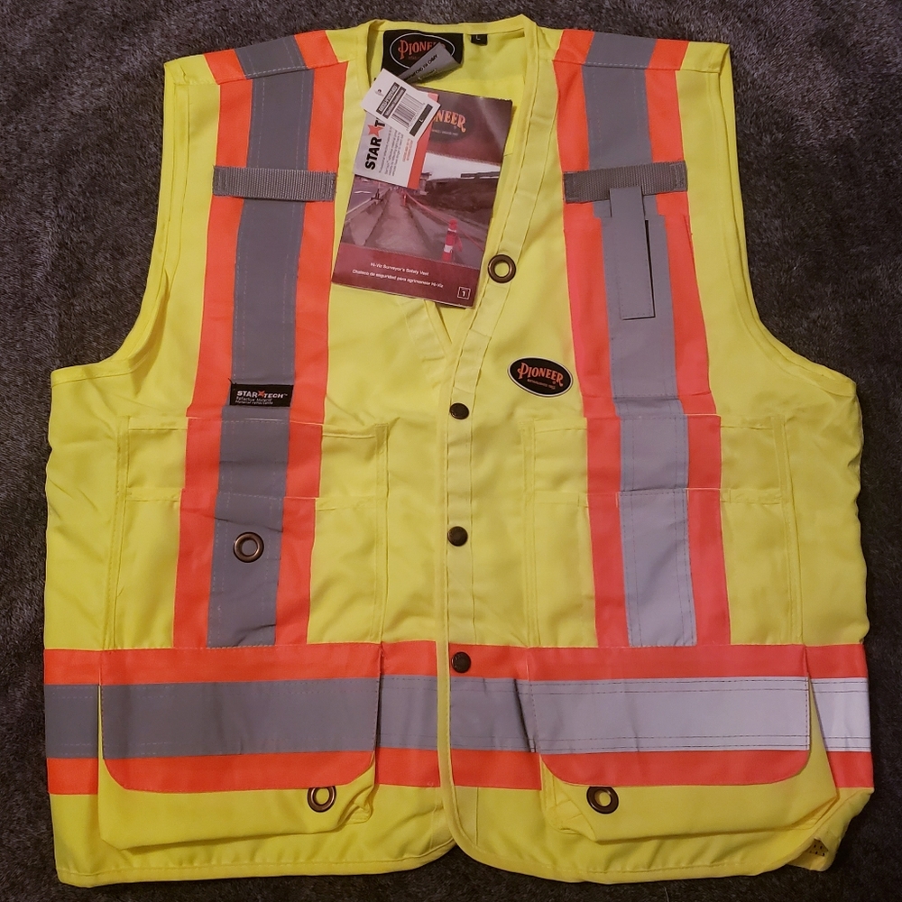 Pioneer High Visibility Surveyor Safety Vest